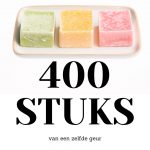 400 geurblokjes (1 zelfde geur) - Marokkaanse amberblokjes - B2B