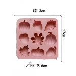 Siliconen mal/vorm HERFST vormen voor kaarsen en amberblokjes