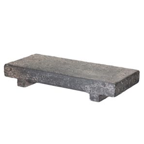 Onderzetter grijs 20×8,5cm van beton/cement (5 stuks) – B2B