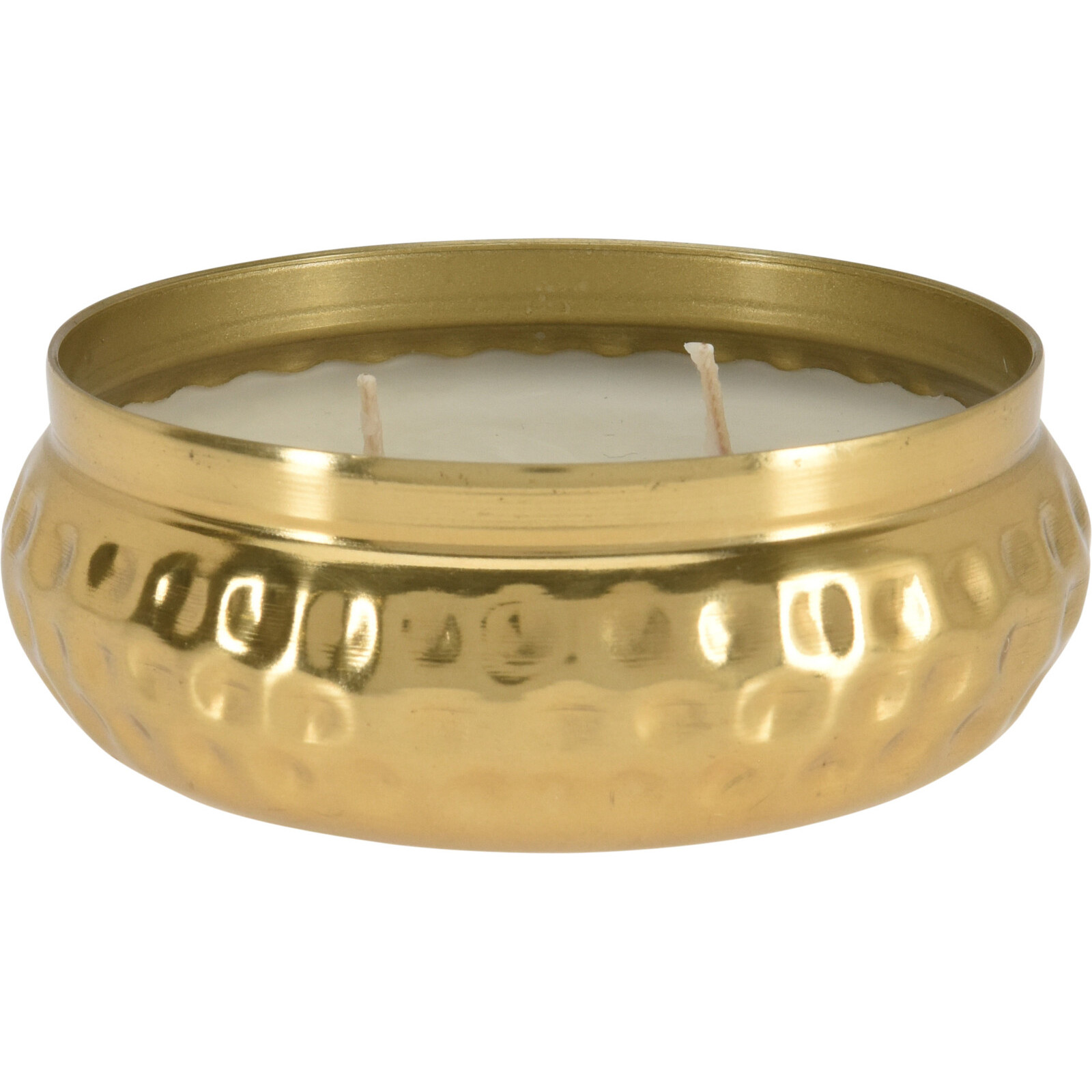 Geurkaars Cerisier en Fleur 170gr goud met 2 lonten