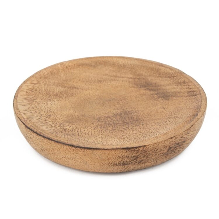 Massief houten schaaltje 8cm rond small (per 10 stuks) – B2B